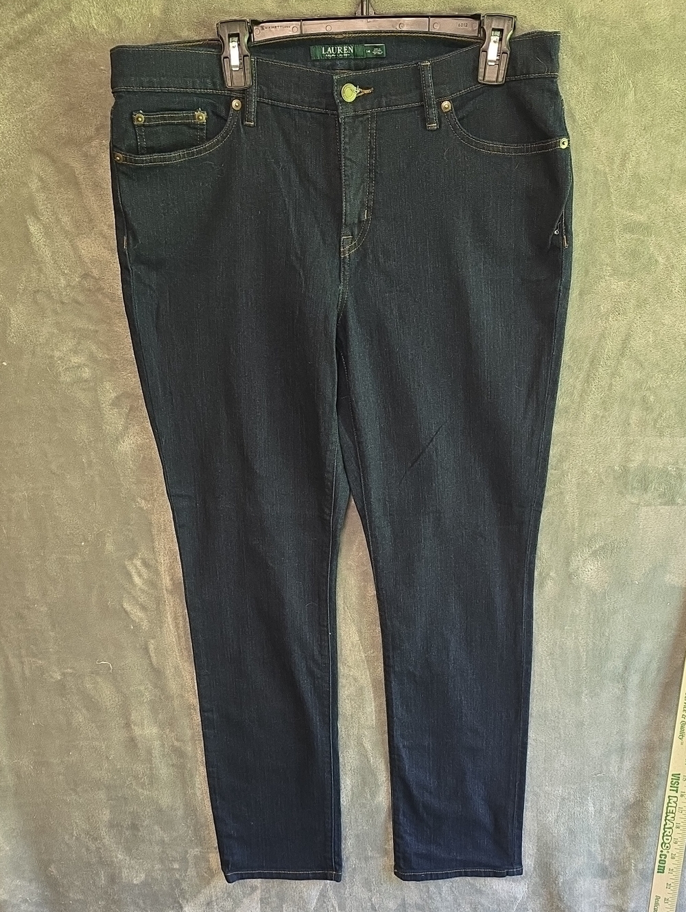 Lauren Ralph Lauren Navy Blue Straight Leg Jeans